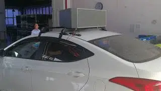verifone taxi advertising Taxi rooftop LCD display