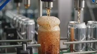 Most Satisfying Industrial Production Line  Modern Glass Bottle Factory Process