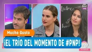 ¡El trío del momento de PNP reveló detalles! - Mucho gusto 2018