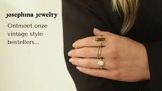 Josephina Jewelry - ontmoet onze bestsellers: betaalbare edelsteen ringen in vintage style.