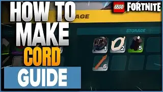 Где взять и как сделать шнур в LEGO Fortnite