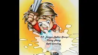 C.C.  Designs - Viking Henry - Copic Colouring