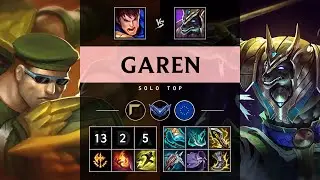Garen Top vs Nasus - EUW Diamond Patch 25.17
