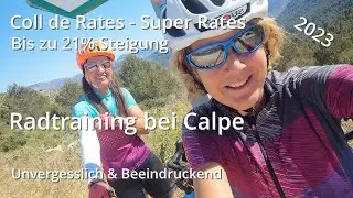 Trainingsgebiet bei Calpe | Warum nach Calpe zum Radfahren? | Super Rates & Steigungen bis 21% |2023