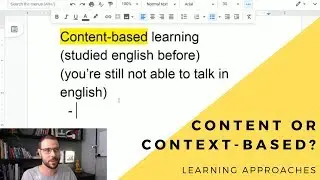 CONTENT or CONTEXT-based