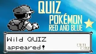 Pok&eacute;mon : Red and Blue &ndash; Interactive Quiz (Easy)