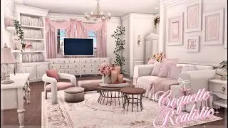 🌸 Coquette Valentines Blush | Bloxburg House Build 𐙚