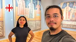 We went to the BEST Art Museum in Georgia 🇬🇪 Art Palace