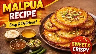 Malpua Recipe 😍 | Jaggery Malpua at Home | Crispy & Soft Indian Sweet @mummyjikirasoi1894 