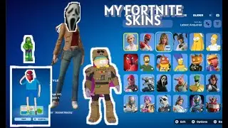 My Fortnite Skins Locker [spending spree]