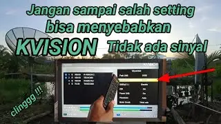 Cara mudah setting disec1.0 di reseiver KVISION