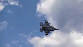 Dutch F-35A Lightning II Low level in California