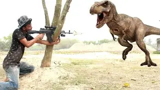 T-Rex Chase - Part 3 - Jurassic World Fan Movie