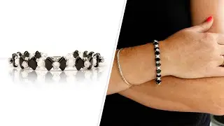 Pie Bow Tie Bracelet - DIY Jewelry Making Tutorial by PotomacBeads
