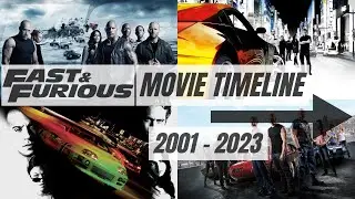 The Fast and the Furious Movie Timeline: 2001 - 2023