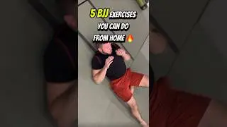 Try these self BJJ workouts out 🔥 No partner or equipment necessary