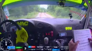BRAKIM Racing NEFR 2014 New England Forest Rally America Stage 12 BMW E36 M3