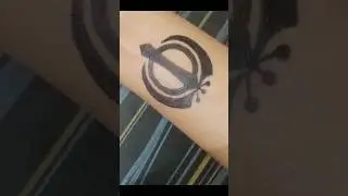 DIY ink with just a pen✍️No pain, all style⚡Who says you need a needle to make a mark?! #tattoo