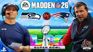 SEAHAWKS vs PATRIOTS | NFL SUPER BOWL | MADDEN 26 (MUST WATCH FINISH)