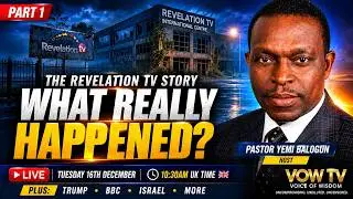 Explaining the reason for my departure from Revelation TV