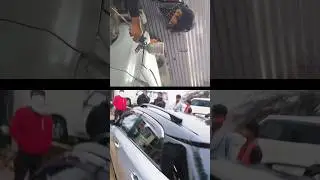 Hyundai i20 Full Body Dent & Paint | Complete Restoration & Showroom Finish😱 #shortvideo #shortfeed