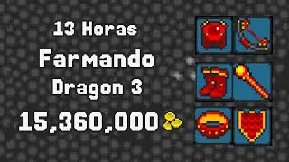 Rucoy Online: 13 Horas Farmando Dg3 (Somente Drops)
