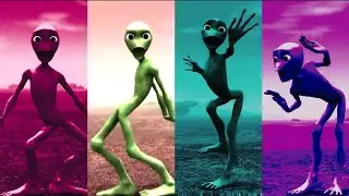 Alien Creepy Dance 👽🔥 Scary Meme Trend 2025 #aliendance