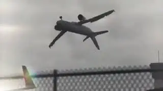Airoplane landing style