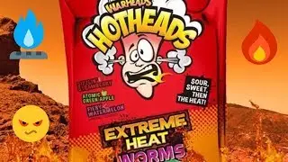 TRYING NEW HOTHEADS TROPICAL EXTREME! HEAT WORMS
