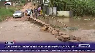 Government readies temporary housing for flood victims