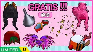 Получите эти пользовательские материалы БЕСПЛАТНО в Roblox! #бесплатно #событие #ugc #hair
