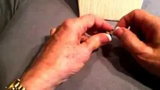 How to make sliding double bead necklace closure