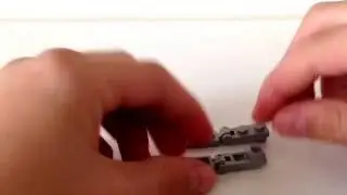 How to build a Lego pool chair