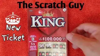 New $5 King Scratch Ticket