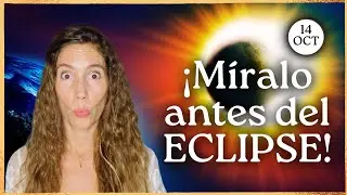 🌞 Eclipse Solar 14 de Octubre 2023 ⭕️ ECLIPSE SOLAR ANULAR 🌑 Itziar Psic&oacute;loga