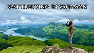 Trekking in Vagamon . Vagavanam Forest trekking