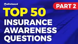 Best 50 Insurance Awareness Questions | Part - 2 | NIACL AO Mains
