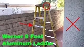 ✅  How To Use Werner 6 Foot Aluminum Ladder Review