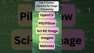 Top 5 Python Libraries for Image Processing - Enhance your Projects 