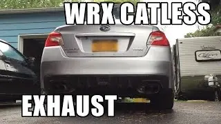 2015 Subaru WRX ETS Catless J-Pipe Stock Exhaust