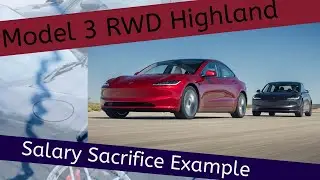 Tesla Model 3 RWD Highland - Salary Sacrifice Example
