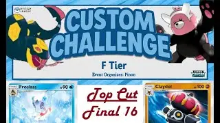 Pokemon Pocket F Tier Custom Challenge Tournament - Last 16 Top Cut full game (abridged)[commentary]