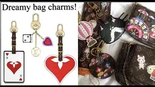 LOUIS VUITTON BAG CHARM COLLECTION and game on pre order system at Louis Vuitton- my wishlist