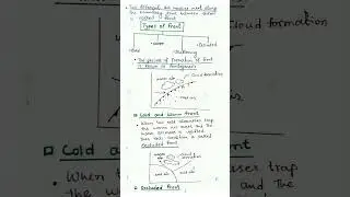 Front | Occluded Front #geography #study #exam #youtube #shorts