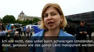 Olha Stefanischyna, stv. Ministerpr&auml;sidentin und Ministerin f&uuml;r europ&auml;ische Integration der Ukraine