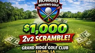 1k scramble video Luling 2v2 Raymo/Howard v. Rizutto/Jim Daly #golf #golffun #golfcourse #golfing