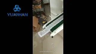 High speed ultrasonic cutting machine for PFL, ultrasonic printed fabric label cutting machine