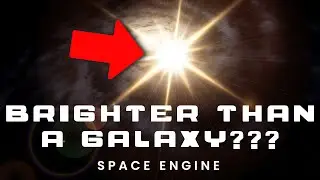Supernova Brighter Than A Galaxy - SpaceEngine 0.990