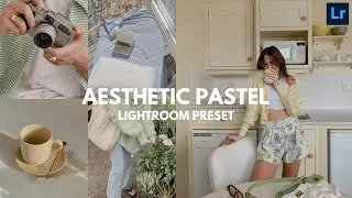 Aesthetic Pastel Preset | Lightroom Mobile Tutorial | Free DNG