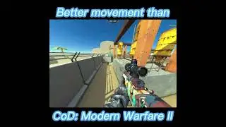 This game has better movement than Modern Warfare 2 (Skillwarz) #Shorts